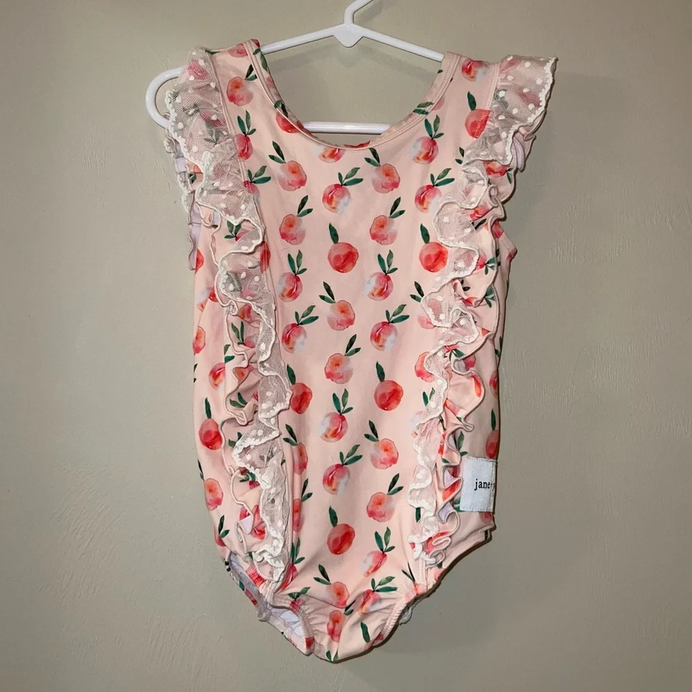 Jane + Jo Peaches Ruffle Swimsuit - Picture 2 of 5